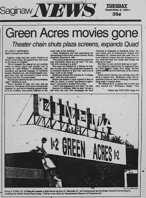Green Acres Cinema - Closing Article (newer photo)